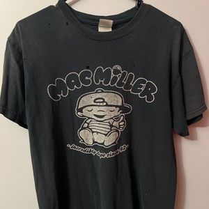 Vintage Thrashed 2012 Mac Miller Shirt